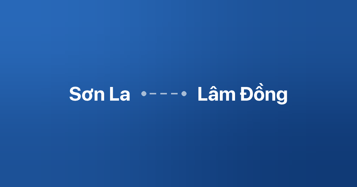 Xe ghép Sơn La Lâm Đồng