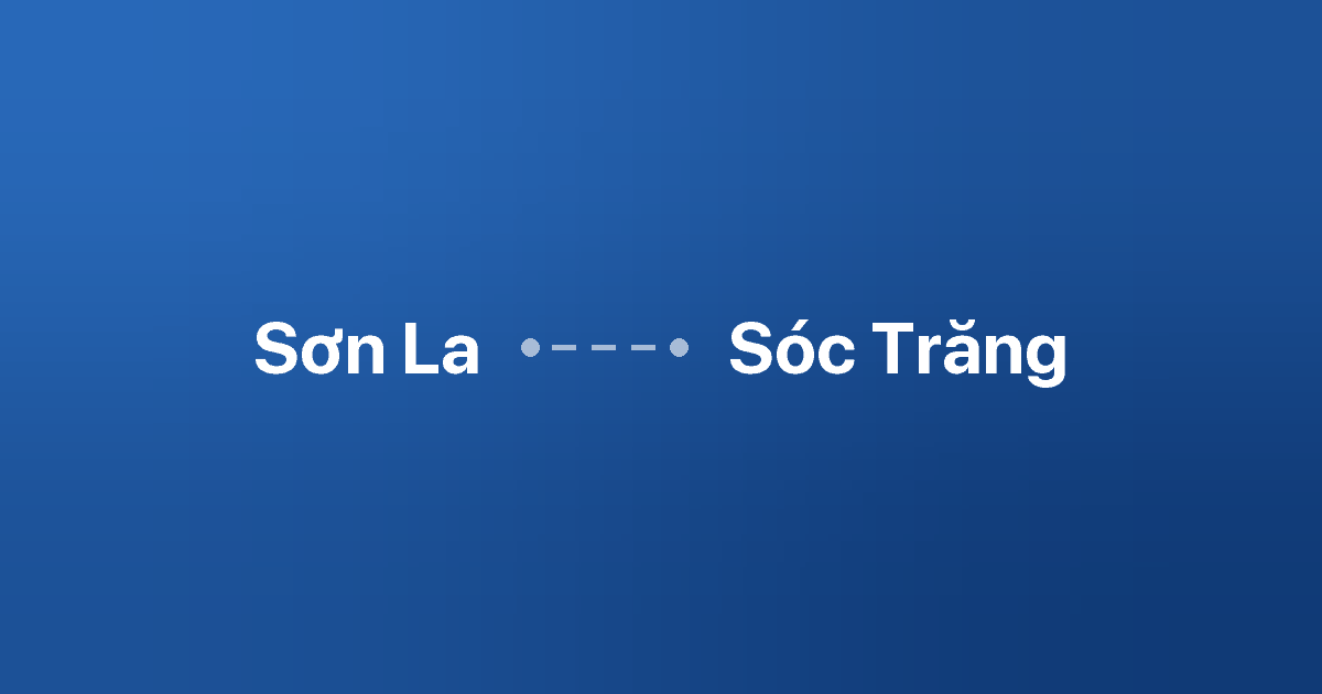 Xe ghép Sơn La Sóc Trăng 2 Xe ghép Sơn La Sóc Trăng
