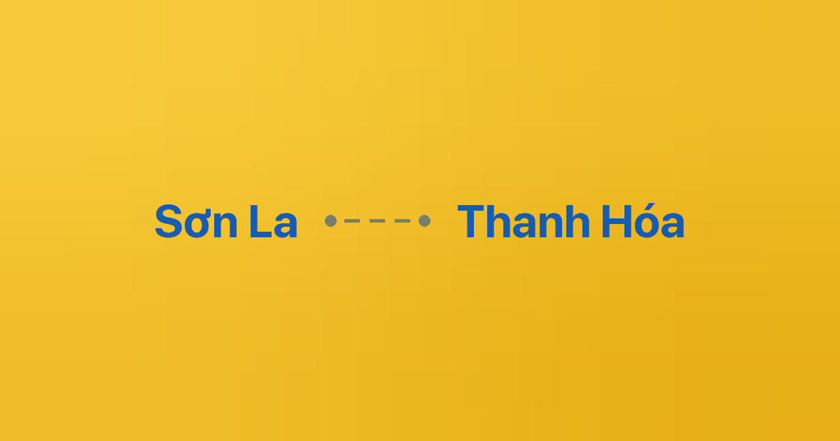 Xe ghép Sơn La Thanh Hóa