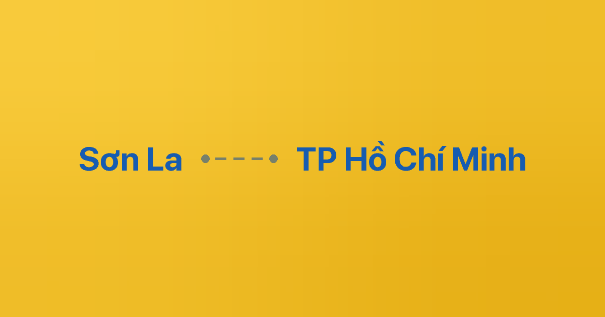 Xe ghép Sơn La TP Hồ Chí Minh