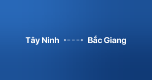 Xe ghép Tây Ninh Bắc Giang