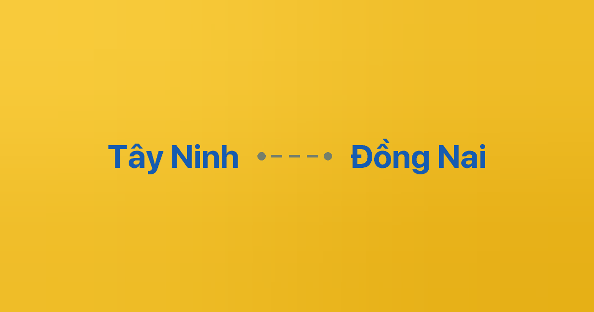 Xe ghép Tây Ninh Đồng Nai