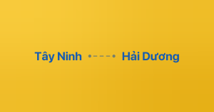 Xe ghép Tây Ninh Hải Dương