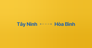 Xe ghép Tây Ninh Hòa Bình