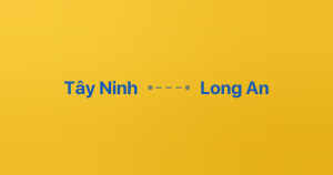 Xe ghép Tây Ninh Long An