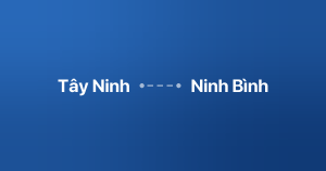 Xe ghép Tây Ninh Ninh Bình