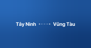 Xe ghép Tây Ninh Vũng Tàu
