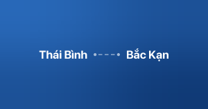 Xe ghép Thái Bình Bắc Kạn