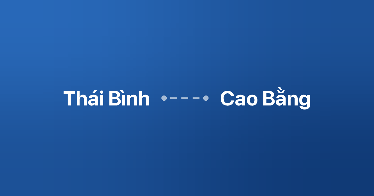 Xe ghép Thái Bình Cao Bằng 4 Xe ghép Thái Bình Cao Bằng