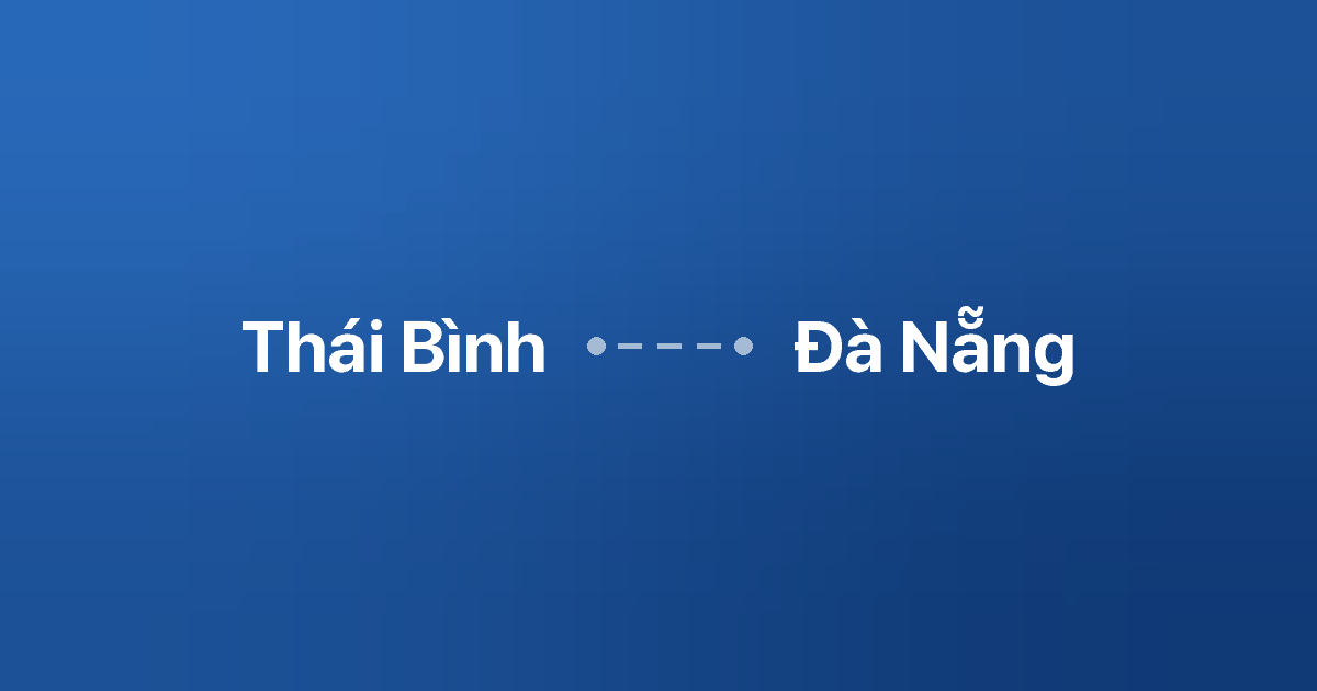 Xe ghép Thái Bình Đà Nẵng 2 Xe ghép Thái Bình Đà Nẵng