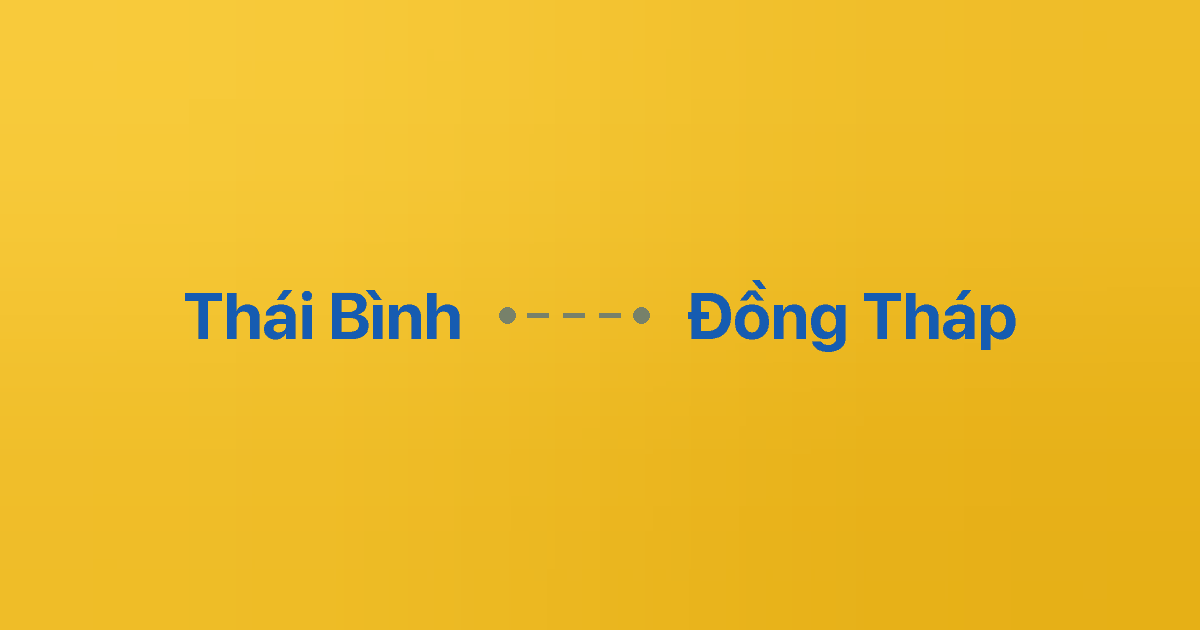 Xe ghép Thái Bình Đồng Tháp 4 Xe ghép Thái Bình Đồng Tháp