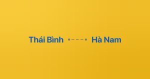 Xe ghép Thái Bình Hà Nam
