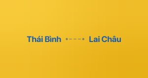 Xe ghép Thái Bình Lai Châu