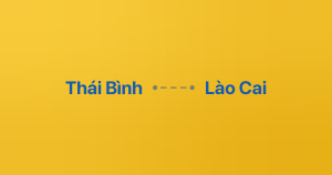 Xe ghép Thái Bình Lào Cai