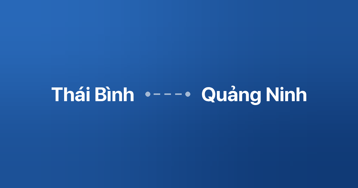 Xe ghép Thái Bình Quảng Ninh 6 Xe ghép Thái Bình Quảng Ninh