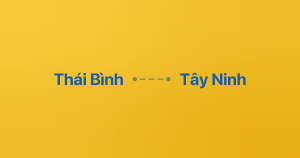 Xe ghép Thái Bình Tây Ninh