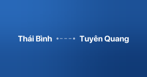 Xe ghép Thái Bình Tuyên Quang