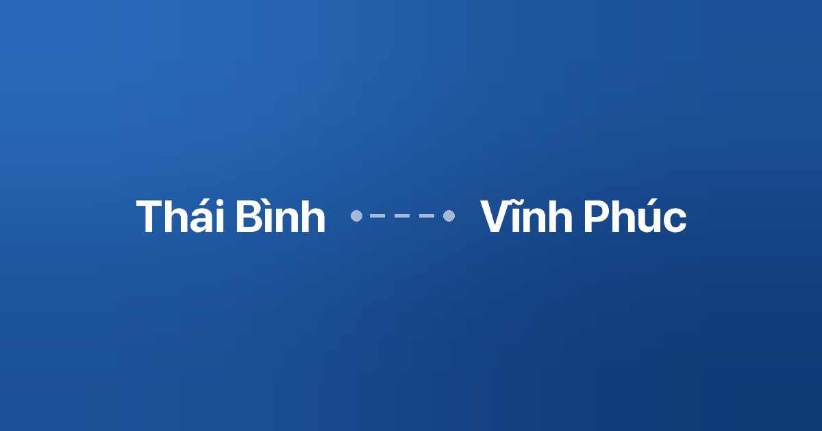 Xe ghép Thái Bình Vĩnh Phúc 4 Xe ghép Thái Bình Vĩnh Phúc