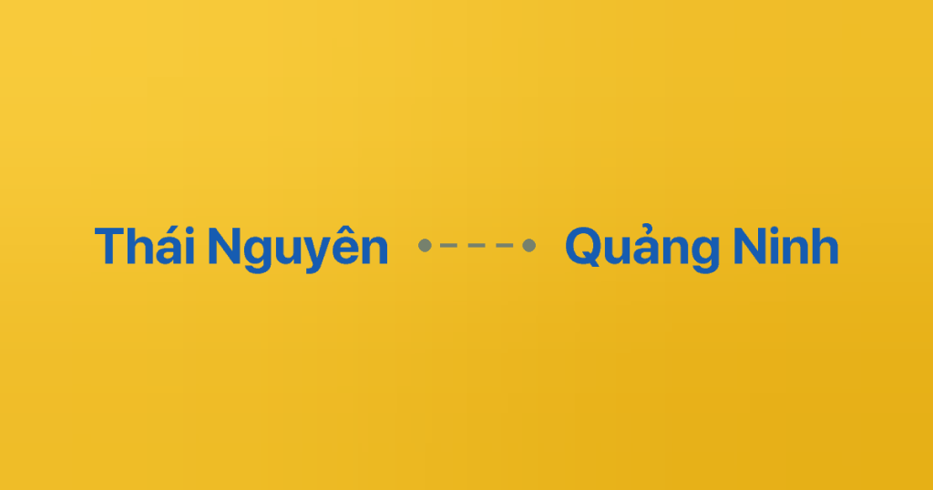 Xe ghép Thái Nguyên Quảng Ninh