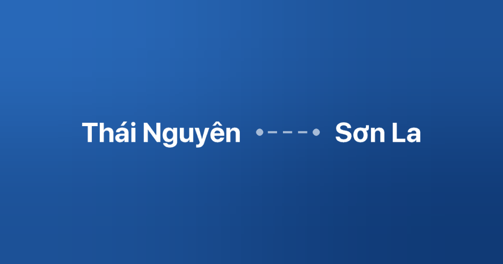 Xe ghép Thái Nguyên Sơn La