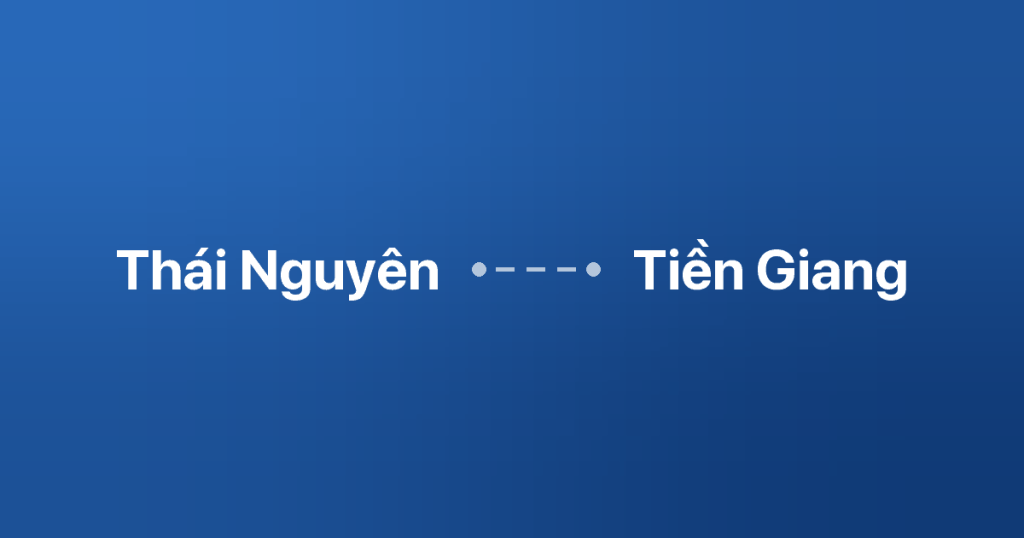 Xe ghép Thái Nguyên Tiền Giang