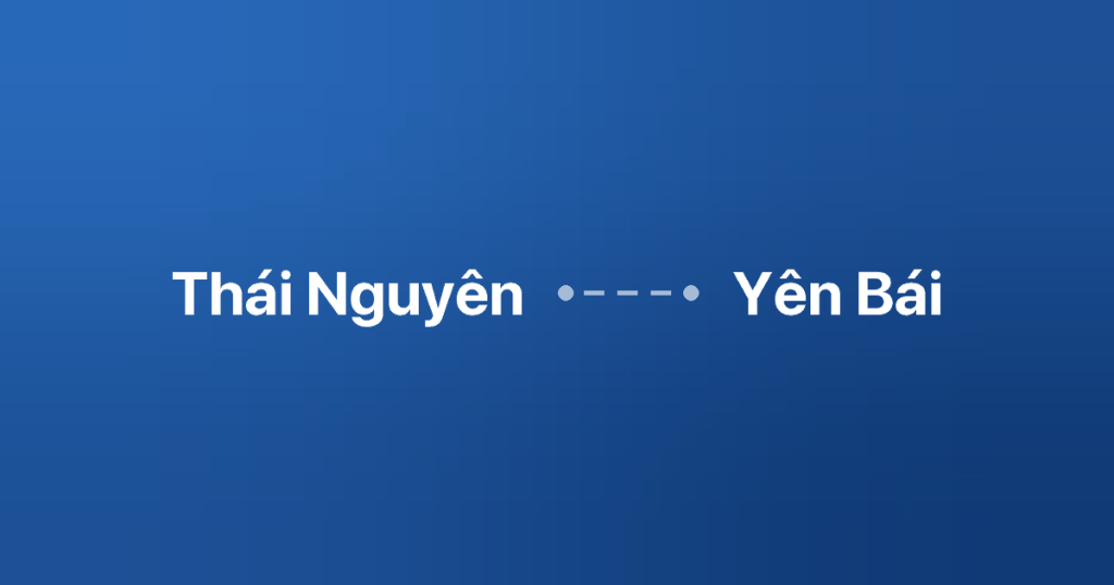Xe ghép Thái Nguyên Yên Bái