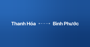 Xe ghép Thanh Hóa Bình Phước