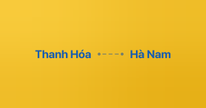 Xe ghép Thanh Hóa Hà Nam