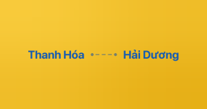 Xe ghép Thanh Hóa Hải Dương