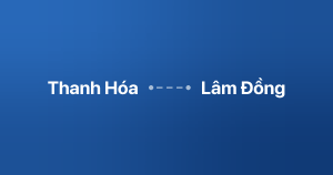 Xe ghép Thanh Hóa Lâm Đồng