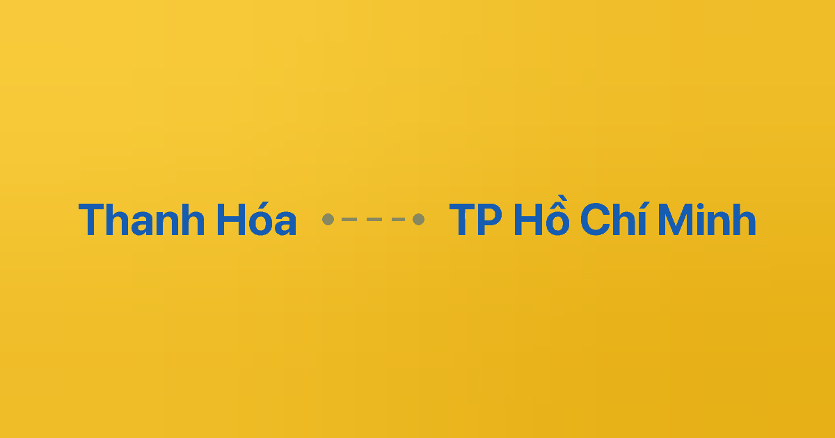 Xe ghép Thanh Hóa TP Hồ Chí Minh 4 Xe ghép Thanh Hóa TP Hồ Chí Minh