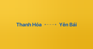 Xe ghép Thanh Hóa Yên Bái