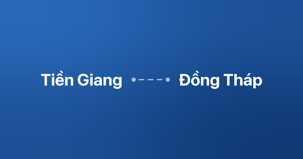 Xe ghép Tiền Giang Đồng Tháp