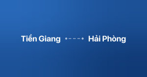 Xe ghép Tiền Giang Hải Phòng