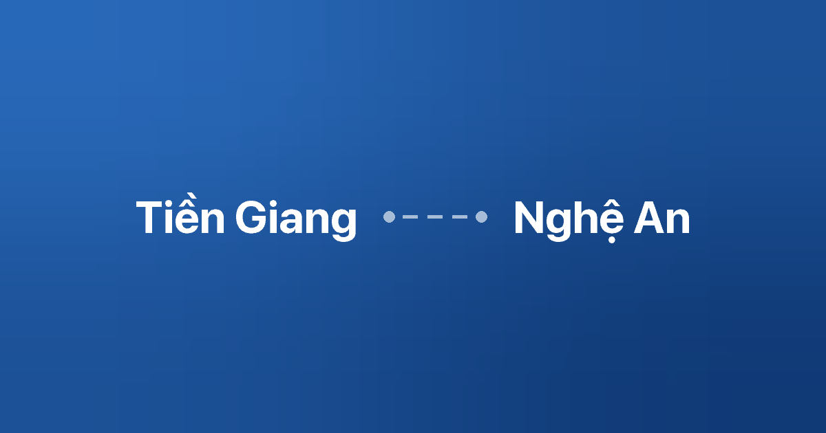 Xe ghép Tiền Giang Nghệ An 1 Xe ghép Tiền Giang Nghệ An