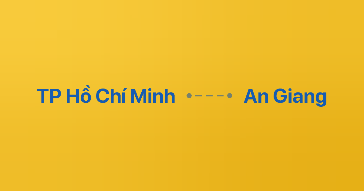Xe ghép TP Hồ Chí Minh An Giang 1 Xe ghép TP Hồ Chí Minh An Giang