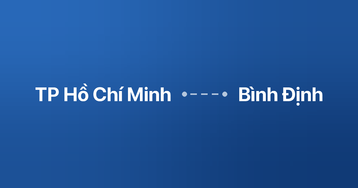 Xe ghép TP Hồ Chí Minh Bình Định 4 Xe ghép TP Hồ Chí Minh Bình Định