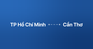 Xe ghép TP Hồ Chí Minh Cần Thơ