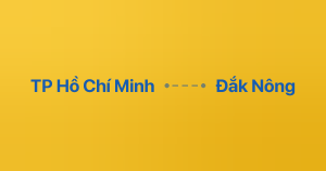 Xe ghép TP Hồ Chí Minh Đắk Nông