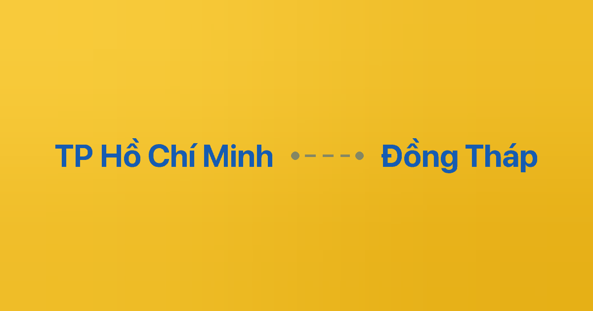Xe ghép TP Hồ Chí Minh Đồng Tháp 3 Xe ghép TP Hồ Chí Minh Đồng Tháp