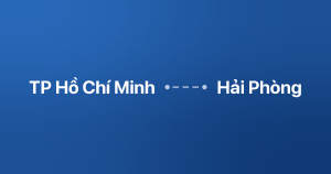 Xe ghép TP Hồ Chí Minh Hải Phòng