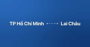 Xe ghép TP Hồ Chí Minh Lai Châu