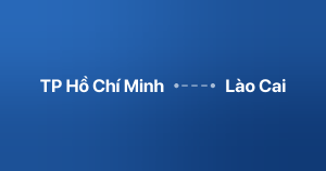 Xe ghép TP Hồ Chí Minh Lào Cai