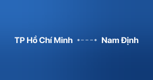 Xe ghép TP Hồ Chí Minh Nam Định