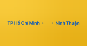Xe ghép TP Hồ Chí Minh Ninh Thuận