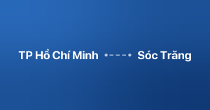 Xe ghép TP Hồ Chí Minh Sóc Trăng