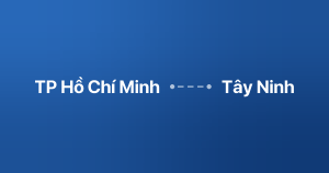 Xe ghép TP Hồ Chí Minh Tây Ninh