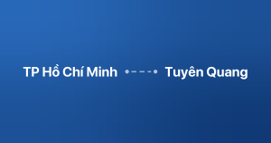 Xe ghép TP Hồ Chí Minh Tuyên Quang