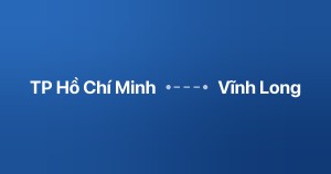Xe ghép TP Hồ Chí Minh Vĩnh Long
