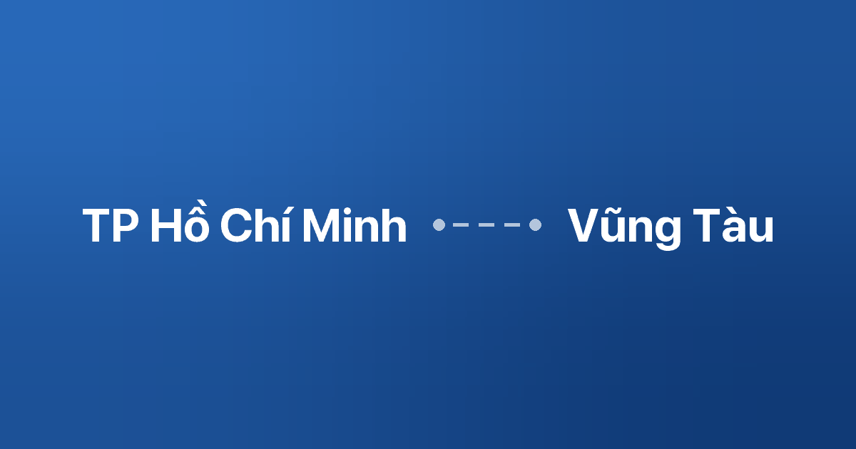 Xe ghép TP Hồ Chí Minh Vũng Tàu 4 Xe ghép TP Hồ Chí Minh Vũng Tàu